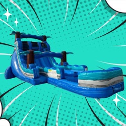 18ft Cayman Crush Dual Lane Water Slide